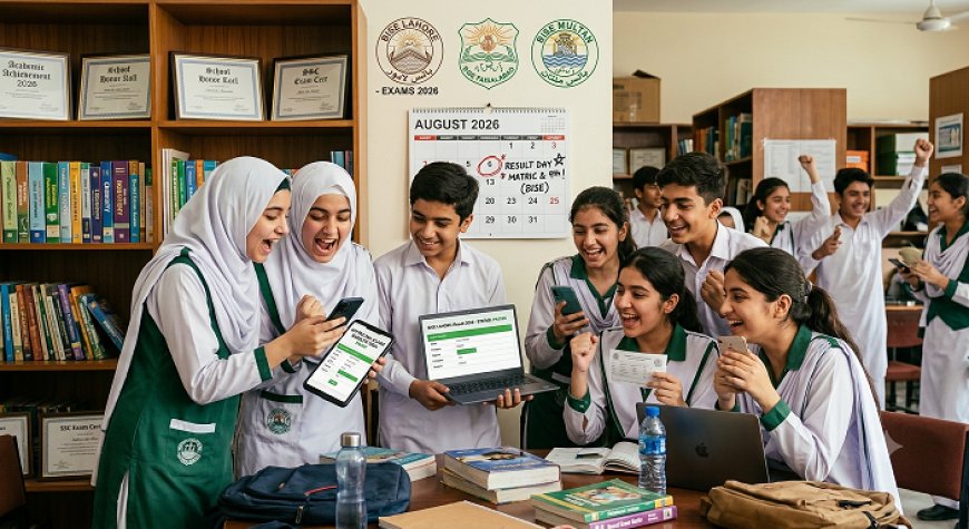 Punjab Boards Matric Result 2026 on August 6: Official 10th & 9th Class Dates Announced