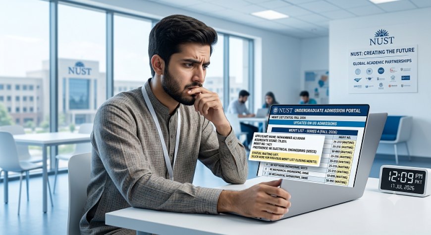 NUST Merit List 2026 Expected Soon: What NET-4 Candidates Should Do Now