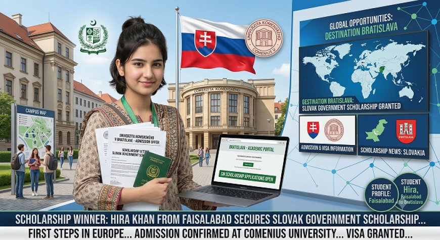 Slovakia Scholarship 2027: How Pakistani Students Can Apply for Study in Europe