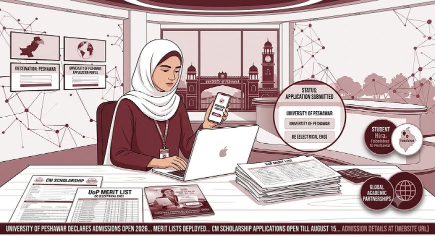 University of Peshawar Admissions Fall 2026: Apply Before July 20