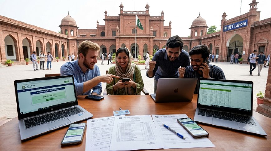 UET ECAT Merit List 2026: First List on July 24, Fee Deadline, and Next Steps