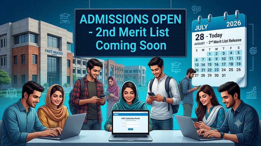 When Will FAST 2nd Merit List 2026 Be Released? Latest Admission Update