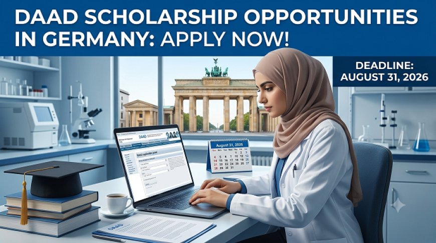 DAAD Scholarship 2026: Germany's Fully Funded PhD & Research Grants Close on August 31