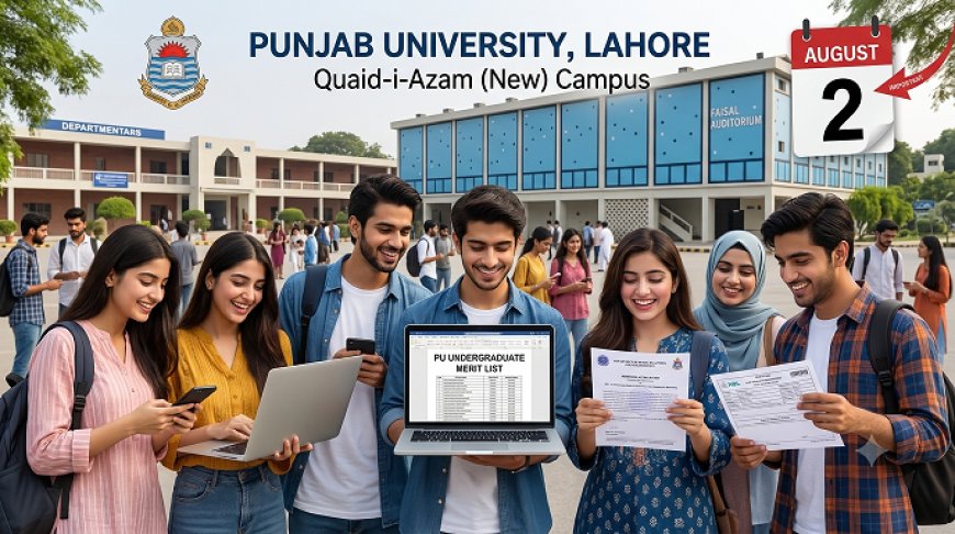 Punjab University Merit List 2026: How to Secure Your Seat Before the Fee Deadline