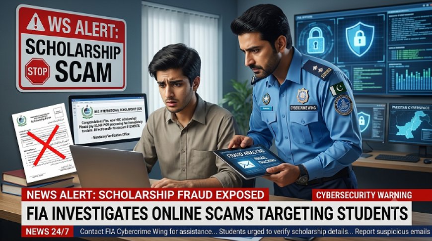 FIA Busts Fake HEC Scholarship Scam: How Pakistani Students Can Avoid Scholarship Fraud