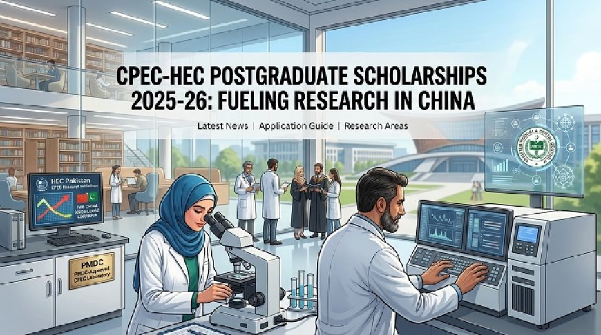 HEC Announces Fully Funded 6-Month Research Fellowships in China for Pakistani Students
