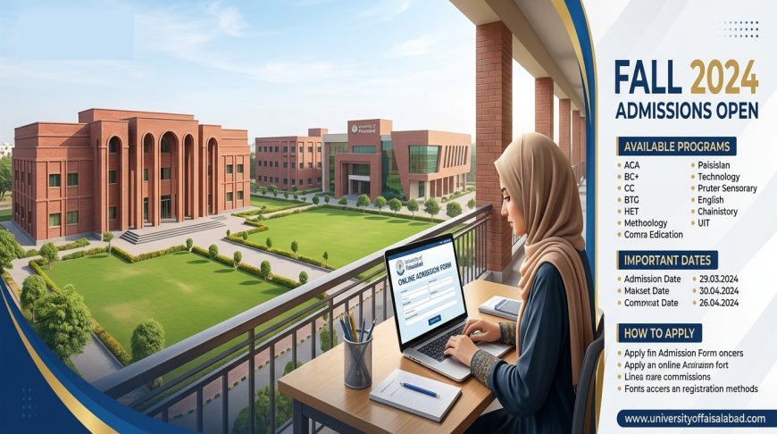 GCUF Admissions 2026 Open: Apply Now for BS Programs in Faisalabad