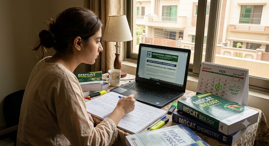 MDCAT 2026 Date Confirmed: Passing Criteria Stay Unchanged, Test Set for August 16