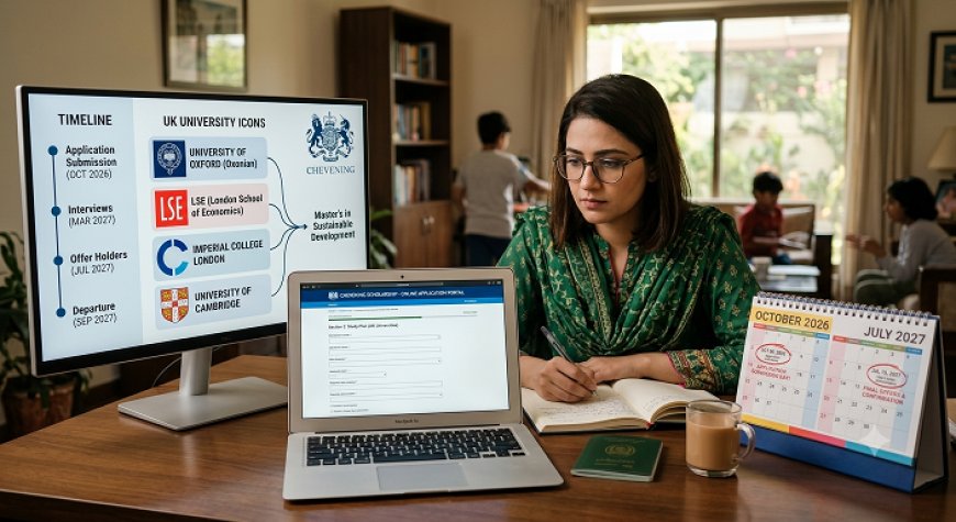 Chevening Scholarship 2027 Pakistan: Official Deadline Confirmed for October 6, 2026
