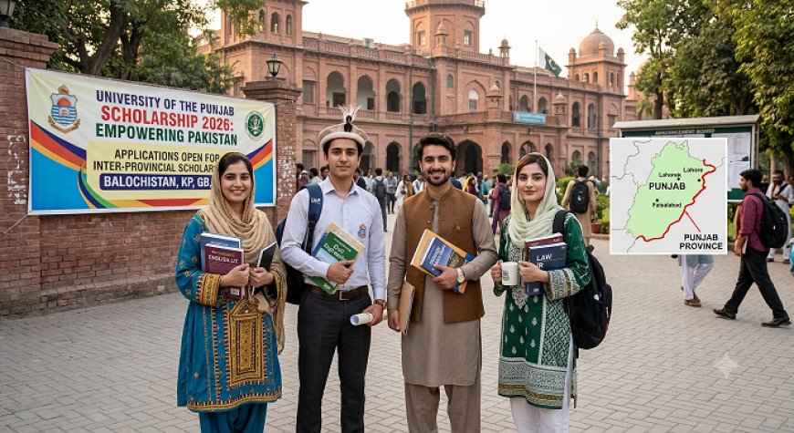 Punjab Scholarship 2026: New Inter-Provincial Opportunities for Balochistan, KP, GB and AJK Students