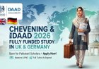 Chevening & DAAD Scholarships 2026: Fully Funded UK and Germany Opportunities for Pakistani Students