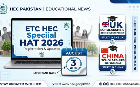 HEC Special HAT Registration Closes Today for Commonwealth and Chinese Government Scholarships