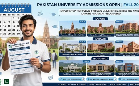 BS Admissions Pakistan 2026: Universities Continue August Admission Campaigns Across Pakistan