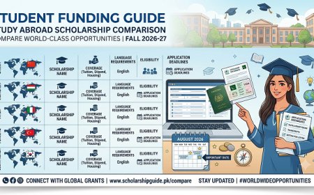 Fully Funded Scholarships for Pakistani Students: Best Study Abroad Options Still Open in 2026