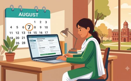 University of Gujrat Fall 2026 Admissions: August 7 Deadline, Full Merit List Schedule