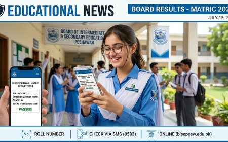 BISE Peshawar Matric Result 2026 Declared Today: Check by Roll Number