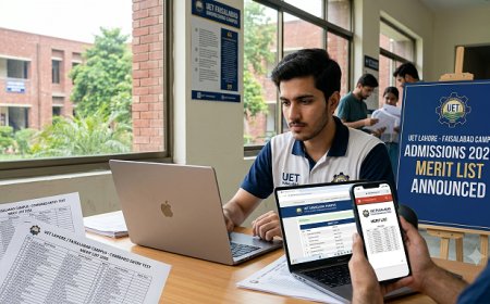 UET Lahore 2nd Merit List 2026: Expected Date, Portal, and Faisalabad Campus Update
