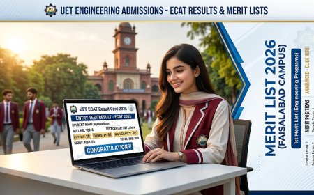 UET Lahore ECAT Result 2026 Announced: What It Means for Engineering Admissions
