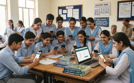 Punjab Matric Result 2026 Announced: Check Your Marks Online, by SMS and Gazette