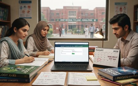 NUMS MDCAT 2026 Timeline: August 23 Test Date, Admit Card and Final Preparation
