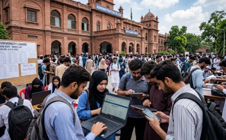 Punjab University 1st Merit List 2026 Out — Deposit Fees by August 12 (Today)