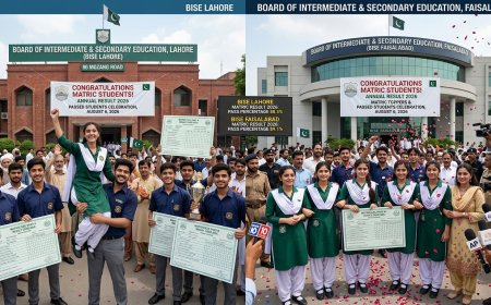 BISE Lahore & Faisalabad Matric Result 2026 Out — Check Your SSC Part 2 Marks Now