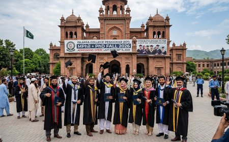 Islamia College Peshawar MPhil/PhD Admissions Open Fall 2026 — Apply Before Deadline