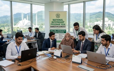 National Internship Program 2026 Opens — Paid Government Internships for Fresh Graduates Across Pakistan