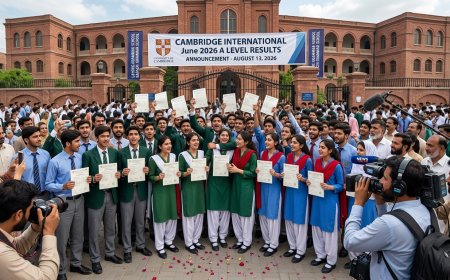 Cambridge A-Level Results 2026 Out — Over 100,000 Pakistani Students Receive AS & A Level Grades