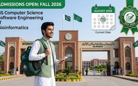 IIUI Admission Test 2026 Today (August 13): Test Schedule, Pattern, What to Bring & Result Date