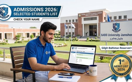 SABS Jamshoro 1st Merit List 2026 Out: GB Nominations, Document Checklist, and Fee Deadline
