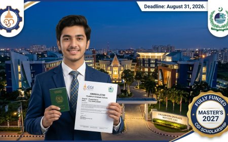 Chulabhorn Scholarship 2027 for Pakistani Students: Fully Funded Master’s in Thailand — Eligibility, Benefits & How to Apply by August 31