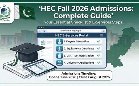 HEC Fall 2026 Undergraduate Admissions: Complete Guide to Equivalence, E-Portal & University Applications