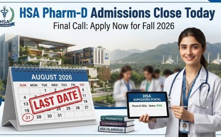 HSA Pharm-D Admissions 2026: Last Date to Apply Is Today (Aug 31)