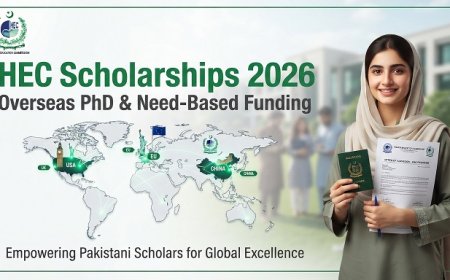 HEC Scholarships 2026: Overseas PhD and Need-Based Funding for Pakistani Students
