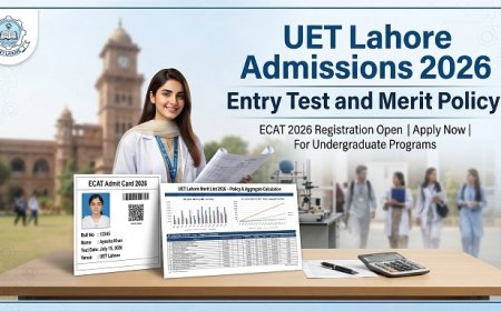 UET Lahore Admissions 2026: Entry Test, Aggregate Formula and Second-Phase Policy