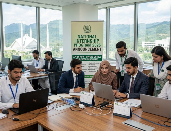 National Internship Program 2026 Opens — Paid Government Internships for Fresh Graduates Across Pakistan