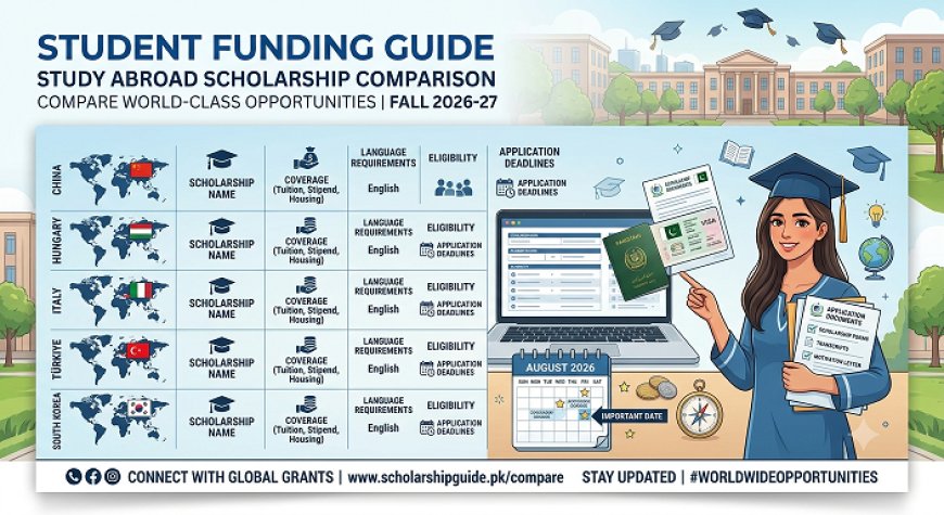 Fully Funded Scholarships for Pakistani Students: Best Study Abroad Options Still Open in 2026