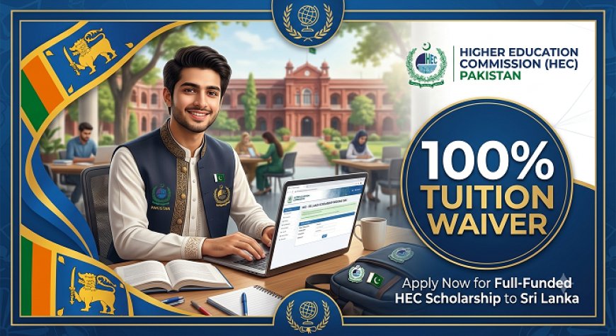 HEC SLIIT Sri Lanka Scholarship 2026: Last Chance to Apply for the 100% Tuition Waiver