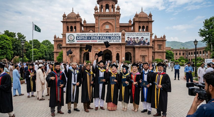 Islamia College Peshawar MPhil/PhD Admissions Open Fall 2026 — Apply Before Deadline