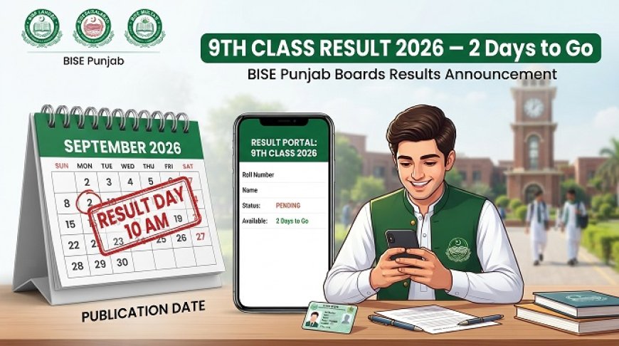 9th Class Result 2026 Punjab: Date, Time and How to Check by Roll Number (All 9 Boards)