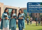 British Council Scotland Pakistan Scholarship: Eligibility, Covered Fields and September 15 Deadline