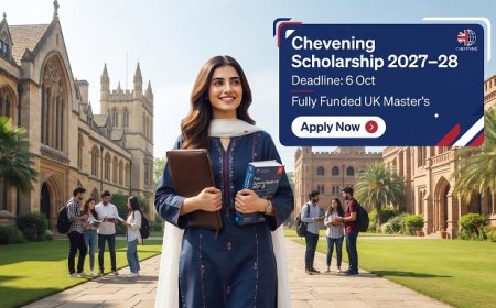 Chevening Scholarship 2027 Pakistan: October 6 Deadline, 2,800-Hour Work Experience Rule