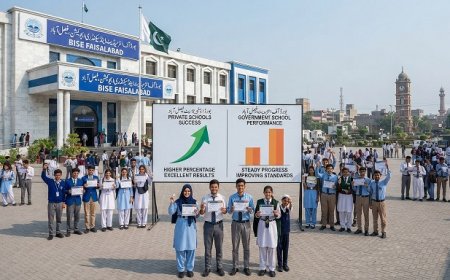 BISE Faisalabad 9th Class Result 2026: Private Schools Lead Government Schools by 27% — Full Gazette Analysis