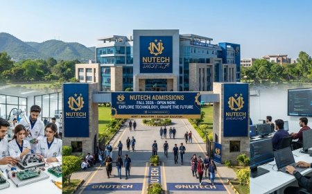 NUTECH Fall 2026 Admissions: Apply for BS Engineering, AI and Technology Programs — NUET-1 Entry Test September 19 to December 29