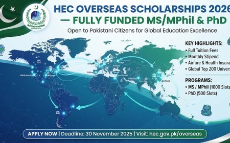 HEC Overseas Scholarships 2026 for MS and PhD: Full Guide — Eligibility, Stipend, Top 200 Universities, How to Apply