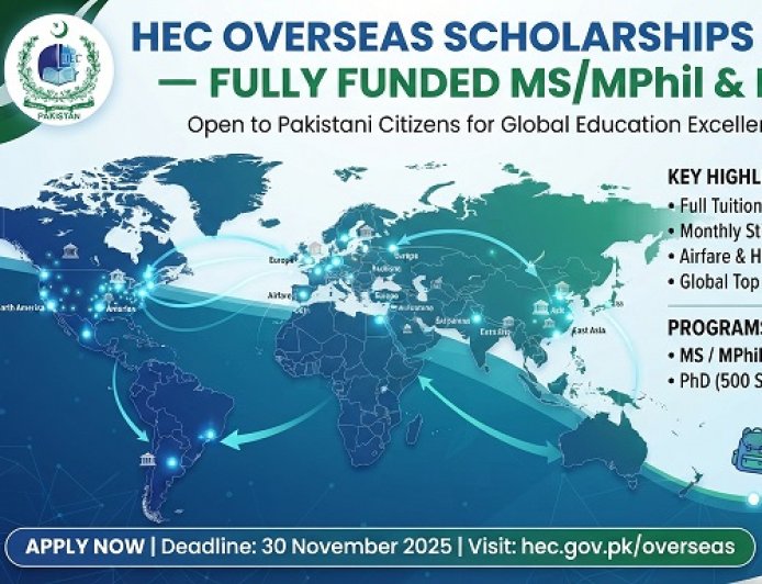 HEC Overseas Scholarships 2026 for MS and PhD: Full Guide — Eligibility, Stipend, Top 200 Universities, How to Apply