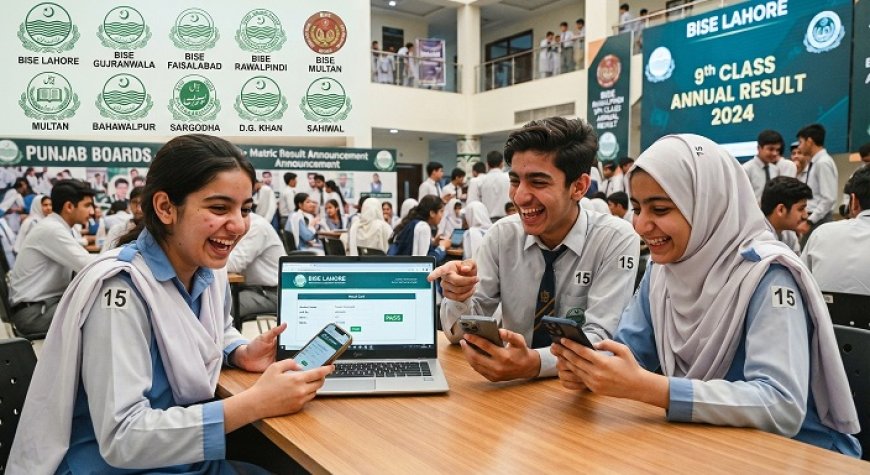 9th Class Result Punjab 2026: All Boards Announcing September 2 — Lahore, Faisalabad, Rawalpindi, Multan & More (SMS Codes Inside)