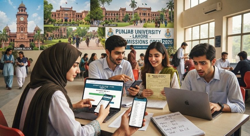 Punjab University Admissions 2026: Merit List Schedule, Aggregate Calculation, and Fee Deadlines (Morning & Evening Programs)