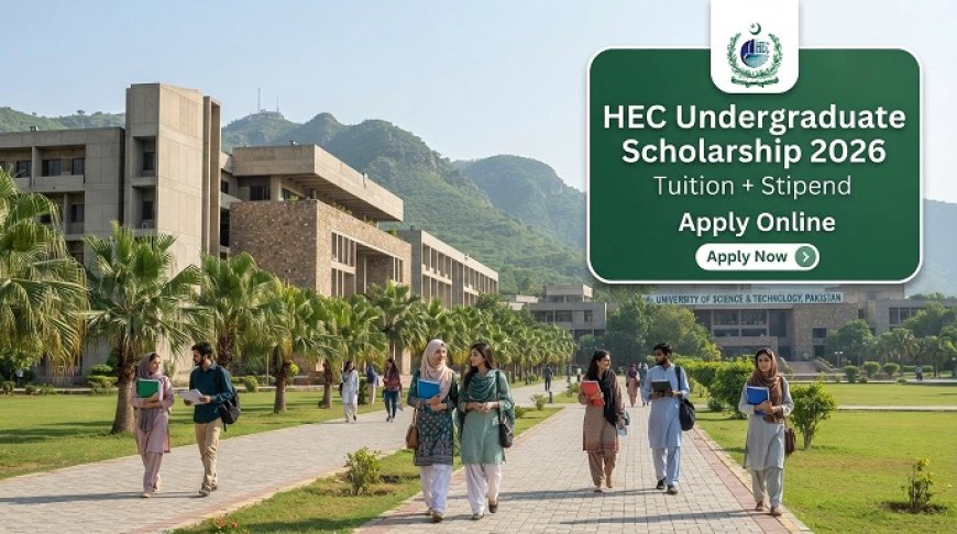 HEC Undergraduate Scholarship 2026: Apply Online, Check Eligibility and Benefits